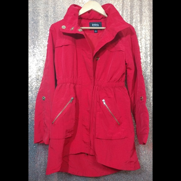 Jonathan Ross: Red Button Zip Jacket S - Picture 7 of 8